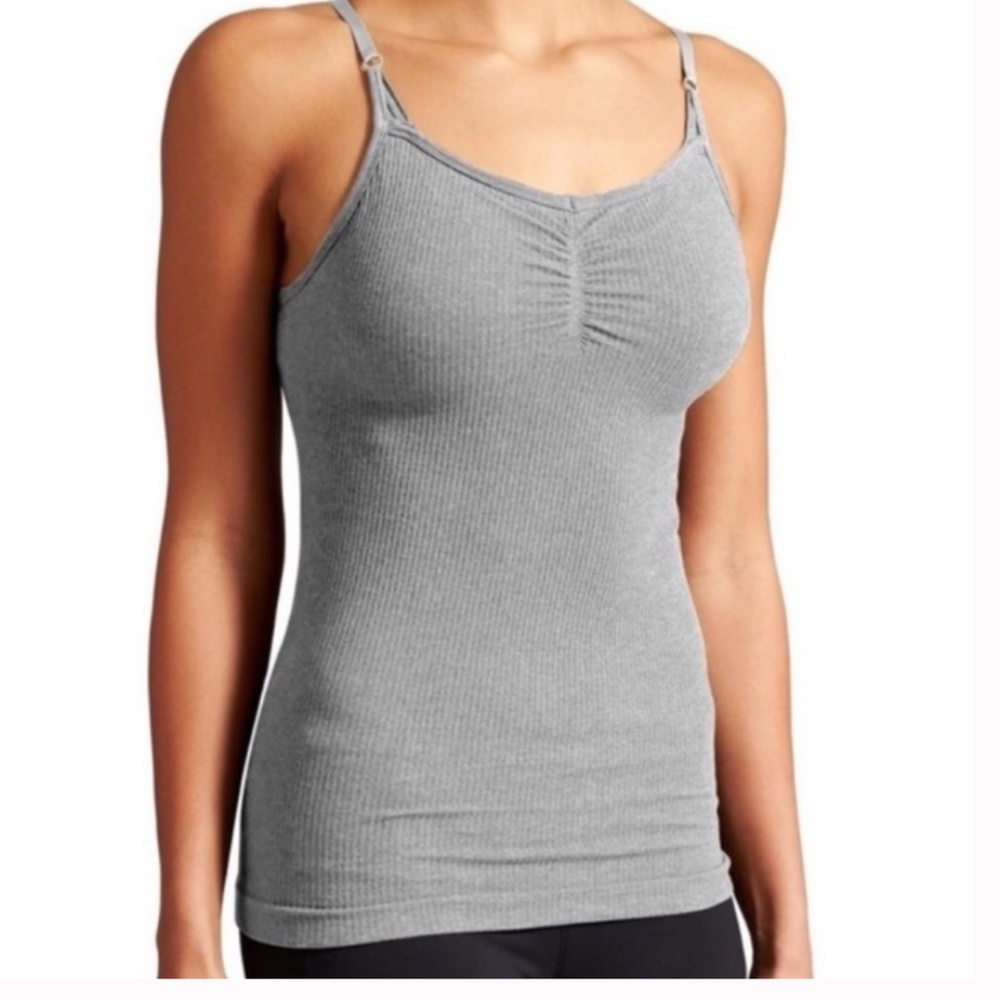 Athleta Workout Tank Top Grey Camisole size M